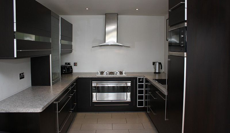 П-образная кухня