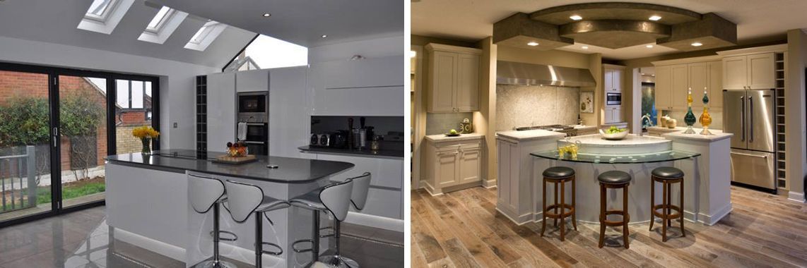 Оптимизация пространства кухни с островом