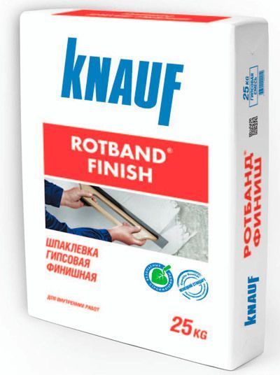 Шпаклевка гипсовая финишная - КНАУФ-Ротбанд Финиш Шпаклевка гипсовая финишная - КНАУФ-Ротбанд Финиш